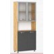 ADONIA AS - Armadio ufficio con ante e scaffali contract office in legno NM* scuola, studio, hotel, albergo