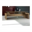 DIPLOMAT - Escritorio oficina ejecutivo, convencional, de madera melamina para oficina, estudio, hotel, alojamiento
