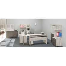 Business Office 3 - Muebles de oficina completos en madera para el hogar, sala de reuniones, escuela, hotel