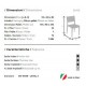 BISTROT - POLTRONA IN POLIPROPILENE SIMIL RATTAN IMPILABILE DA ESTERNO PER HOTEL GRAND SOLEIL