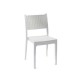 Fedra - Silla de bar Restaurante de jardín al aire libre apilable de ratán hotel hotel-CATAS