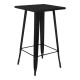 Metal A - Tavolo alto stile industriale simil Tolix 60x60xH108cm casa bar ristorante catering albergo