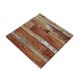 Verzalit - Piano in Werzalit per uso esterno diam.60,70..,60x60, 70x70..,100x60, 120x80cm