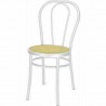 VIENNA N -Silla thonet no apilable de metal, rejilla, plástico, madera o acolchada de ecopiel, para bar, restaurante, hotel