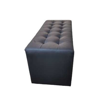 Liza pouf Contract personalizzato per locali in ecopelle (pelle ecologica), tessuto