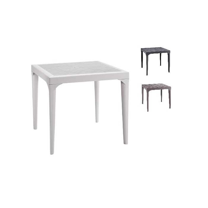 MALMO - Mesa apilable de polipropileno 80x80 (BICA ITALY) bar restaurante pizzería