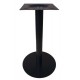 MARTE PR - BASE H72 ROTONDA GHISA PER PIANO TAVOLO 60X60, 70X70, 80X80,90x90, diam. 60,70,80,90cm BAR, RISTORANTE, PUB, ALBERGO