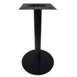 OMEGA - moderna base de metal negro para mesas redondas o cuadradas para bares, restaurantes, hoteles