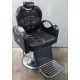 Sedia poltrona parrucchiere barbiere professionale mod.6885 reclinabile, alzabile per salone parrucchiere
