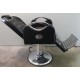 Sedia poltrona parrucchiere barbiere professionale mod.6885 reclinabile, alzabile per salone parrucchiere