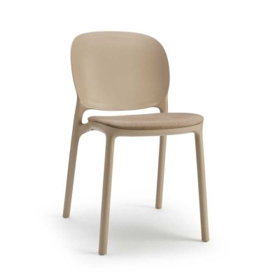 SAI - SEDIA ERGONOMICA IN POLIPROPILENE IMPILABILE DA ESTERNO PER BAR, RISTORANTE, PISCINA, HOTEL SCAB DESIGN