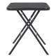 Metal A - Tavolo alto stile industriale simil Tolix 60x60xH108cm casa bar ristorante catering albergo