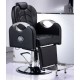 Sedia poltrona parrucchiere barbiere professionale mod.6885 reclinabile, alzabile per salone parrucchiere