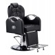Sedia poltrona parrucchiere barbiere professionale mod.6885 reclinabile, alzabile per salone parrucchiere