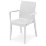 Dafne - Sillón Silla de bar Restaurante de jardín al aire libre apilable de ratán hotel hotel-CATAS