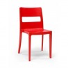 SAI - Silla ergonómica de polipropileno, apilable, para exteriores, bar, restaurante, piscina, hotel, SCAB DESIGN