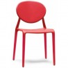 GIO -Silla ergonomica de polipropileno apilable para bar, riestaurante, piscina, hotel SCAB DESIGN