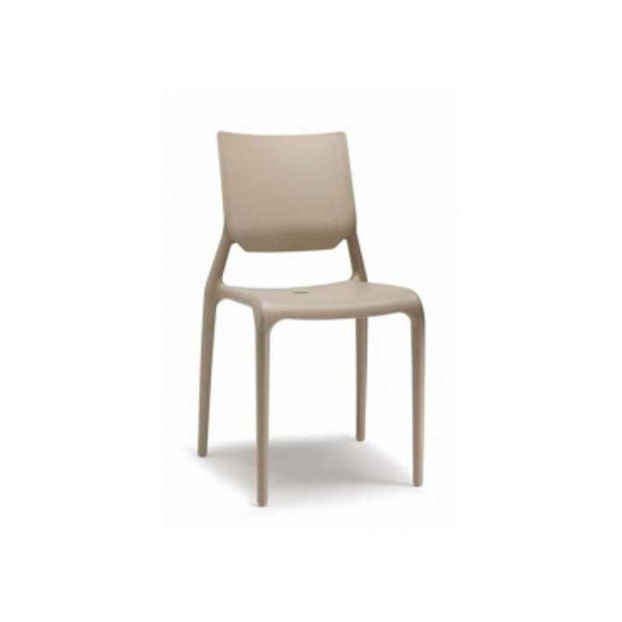 SIRIO -Silla ergonomica de polipropileno apilable para bar, riestaurante, piscina, hotel SCAB DESIGN
