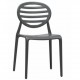 TOP GIO - SEDIA ERGONOMICA IN POLIPROPILENE IMPILABILE DA ESTERNO PER BAR, RISTORANTE, PISCINA, HOTEL SCAB DESIGN