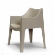 COCCOLONA -Sillón ergonómico de polipropileno apilable para exteriores, para bar, restaurante, piscina, hotel SCAB DESIGN