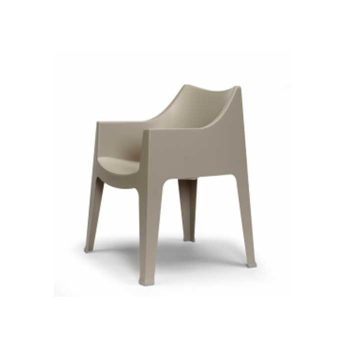 COCCOLONA -Sillón ergonómico de polipropileno apilable para exteriores, para bar, restaurante, piscina, hotel SCAB DESIGN