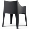 COCCOLONA -Sillón ergonómico de polipropileno apilable para exteriores, para bar, restaurante, piscina, hotel SCAB DESIGN