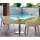 COCCOLONA - POLTRONA IN POLIPROPILENE IMPILABILE DA ESTERNO PER BAR, RISTORANTE, PISCINA, HOTEL SCAB DESIGN