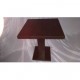 GIOVE QA - TAVOLO ALTO H90/110cm IN LEGNO NOBILITATO MELAMINICO COLORI LEGNO VENATO, UNI, BAR, RISTORANTE, ALBERGO