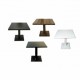 GIOVE QA - TAVOLO ALTO H90/110cm IN LEGNO NOBILITATO MELAMINICO COLORI LEGNO VENATO, UNI, BAR, RISTORANTE, ALBERGO